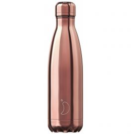 Chilly`s Rose-Gold Μπουκάλι Θερμός 0.5lt